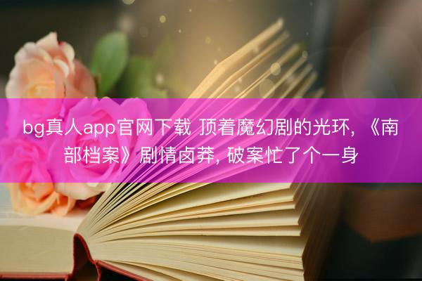 bg真人app官网下载 顶着魔幻剧的光环， 《南部档案》剧情卤莽， 破案忙了个一身